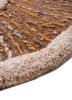 aurelia red and orange wool and viscose and silk hand tufted Rug - Corner aurelia red and orange wool and viscose and silk hand tufted Rug - Corner