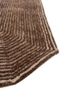 cera beige and brown wool and viscose hand tufted Rug - Corner