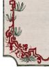 jardins du monde ivory wool hand tufted Rug - Corner jardins du monde ivory wool hand tufted Rug - Corner