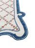jardins du monde ivory wool hand tufted Rug - Corner