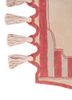 jardins du monde pink and purple wool hand tufted Rug - Corner