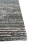 pathways grey and black wool and viscose hand tufted Rug - Corner