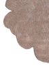 infini ivory viscose hand tufted Rug - Corner infini ivory viscose hand tufted Rug - Corner