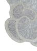 aurelia blue wool and viscose hand tufted Rug - Corner aurelia blue wool and viscose hand tufted Rug - Corner