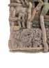 exposed spine green wool wall art WALL ART & TAPESTRY - Corner exposed spine green wool wall art WALL ART & TAPESTRY - Corner
