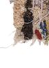 exposed spine beige and brown wool and silk wall art WALL ART & TAPESTRY - Corner exposed spine beige and brown wool and silk wall art WALL ART & TAPESTRY - Corner