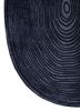 pathways blue wool and viscose hand tufted Rug - Corner pathways blue wool and viscose hand tufted Rug - Corner