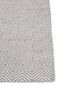 abrash ivory polyester flat weaves Rug - Corner abrash ivory polyester flat weaves Rug - Corner