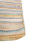 abrash ivory wool flat weaves Rug - Corner abrash ivory wool flat weaves Rug - Corner