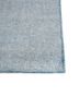 checkers blue wool flat weaves Rug - Corner