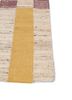 checkers ivory wool flat weaves Rug - Corner