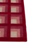 checkers red and orange wool flat weaves Rug - Corner checkers red and orange wool flat weaves Rug - Corner