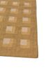 checkers gold wool flat weaves Rug - Corner checkers gold wool flat weaves Rug - Corner