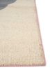 checkers pink and purple wool flat weaves Rug - Corner checkers pink and purple wool flat weaves Rug - Corner
