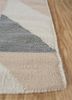 indusbar ivory wool flat weaves Rug - Corner indusbar ivory wool flat weaves Rug - Corner