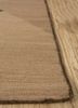 checkers beige and brown wool flat weaves Rug - Corner checkers beige and brown wool flat weaves Rug - Corner