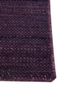 abrash pink and purple wool flat weaves Rug - Corner