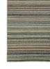 abrash green wool flat weaves Rug - Corner