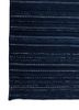 abrash blue wool flat weaves Rug - Corner abrash blue wool flat weaves Rug - Corner