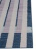 checkers grey and black wool flat weaves Rug - Corner checkers grey and black wool flat weaves Rug - Corner