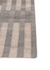 checkers ivory wool flat weaves Rug - Corner checkers ivory wool flat weaves Rug - Corner
