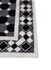 alhambra grey and black wool flat weaves Rug - Corner alhambra grey and black wool flat weaves Rug - Corner