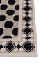 alhambra grey and black wool flat weaves Rug - Corner alhambra grey and black wool flat weaves Rug - Corner