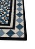 alhambra ivory wool flat weaves Rug - Corner