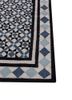 alhambra ivory wool flat weaves Rug - Corner