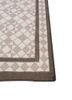 alhambra ivory wool flat weaves Rug - Corner