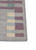 checkers grey and black wool flat weaves Rug - Corner checkers grey and black wool flat weaves Rug - Corner
