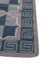 alhambra blue wool flat weaves Rug - Corner alhambra blue wool flat weaves Rug - Corner