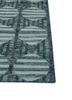 checkers blue wool flat weaves Rug - Corner checkers blue wool flat weaves Rug - Corner