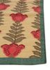 orenda gold wool flat weaves Rug - Corner
