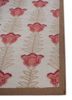 orenda ivory wool flat weaves Rug - Corner orenda ivory wool flat weaves Rug - Corner