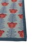 orenda blue wool flat weaves Rug - Corner orenda blue wool flat weaves Rug - Corner