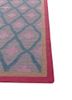 alhambra pink and purple wool flat weaves Rug - Corner alhambra pink and purple wool flat weaves Rug - Corner