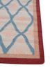 alhambra ivory wool flat weaves Rug - Corner