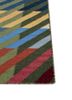 checkers red and orange wool flat weaves Rug - Corner checkers red and orange wool flat weaves Rug - Corner