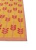 orenda gold wool flat weaves Rug - Corner