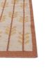 orenda ivory wool flat weaves Rug - Corner