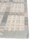 checkers grey and black wool flat weaves Rug - Corner checkers grey and black wool flat weaves Rug - Corner