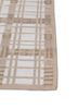 checkers ivory wool flat weaves Rug - Corner checkers ivory wool flat weaves Rug - Corner