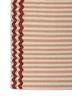 alhambra red and orange wool flat weaves Rug - Corner alhambra red and orange wool flat weaves Rug - Corner