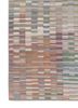 checkers ivory wool flat weaves Rug - Corner