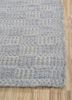 abrash grey and black wool flat weaves Rug - Corner abrash grey and black wool flat weaves Rug - Corner