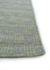 abrash grey and black wool flat weaves Rug - Corner