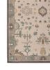 bedouin ivory wool flat weaves Rug - Corner