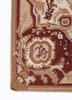 bedouin ivory wool flat weaves Rug - Corner