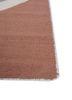 checkers ivory wool flat weaves Rug - Corner checkers ivory wool flat weaves Rug - Corner
